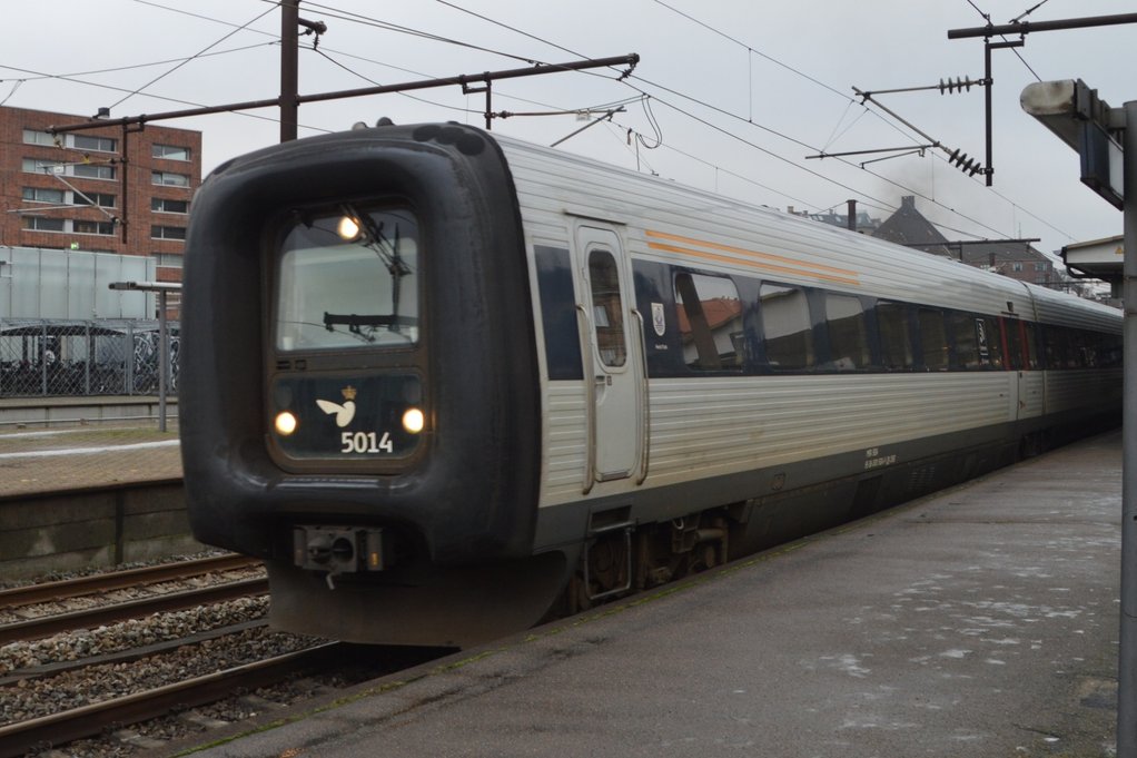 Togsæt 14 - Herluf Trolle ved Valby den 10. januar 2016