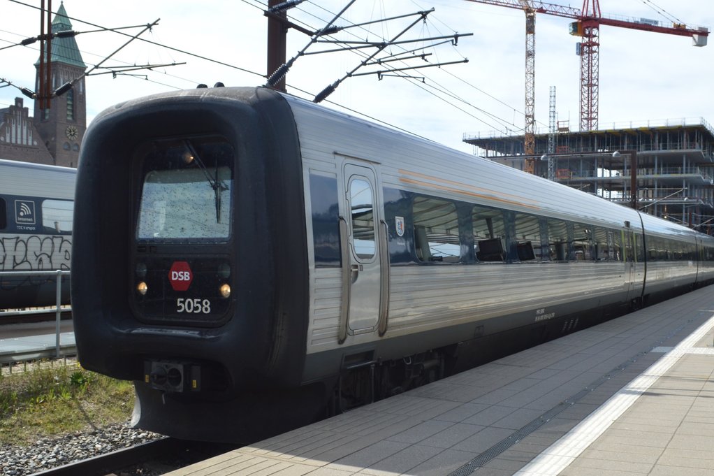 Togsæt 58 - Flensborg på Østerport Station den 5. maj 2018